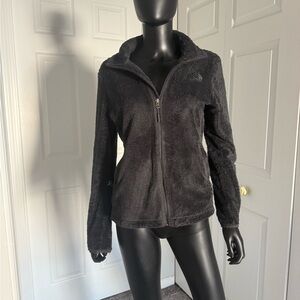 Grey “The North Face” zip up sweater